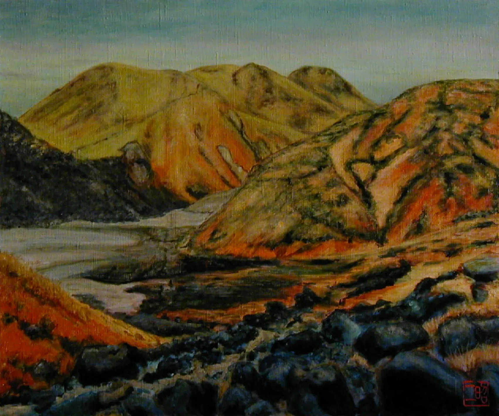 三俣山と北千里