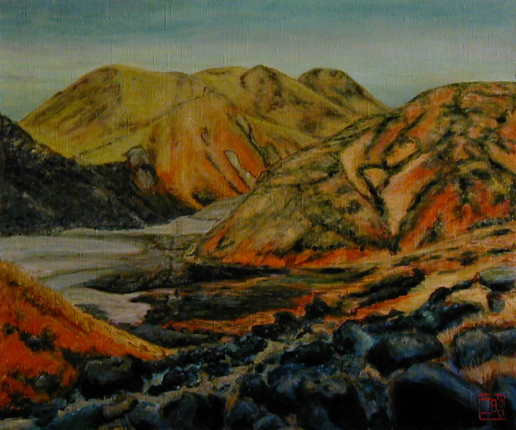 三俣山と北千里