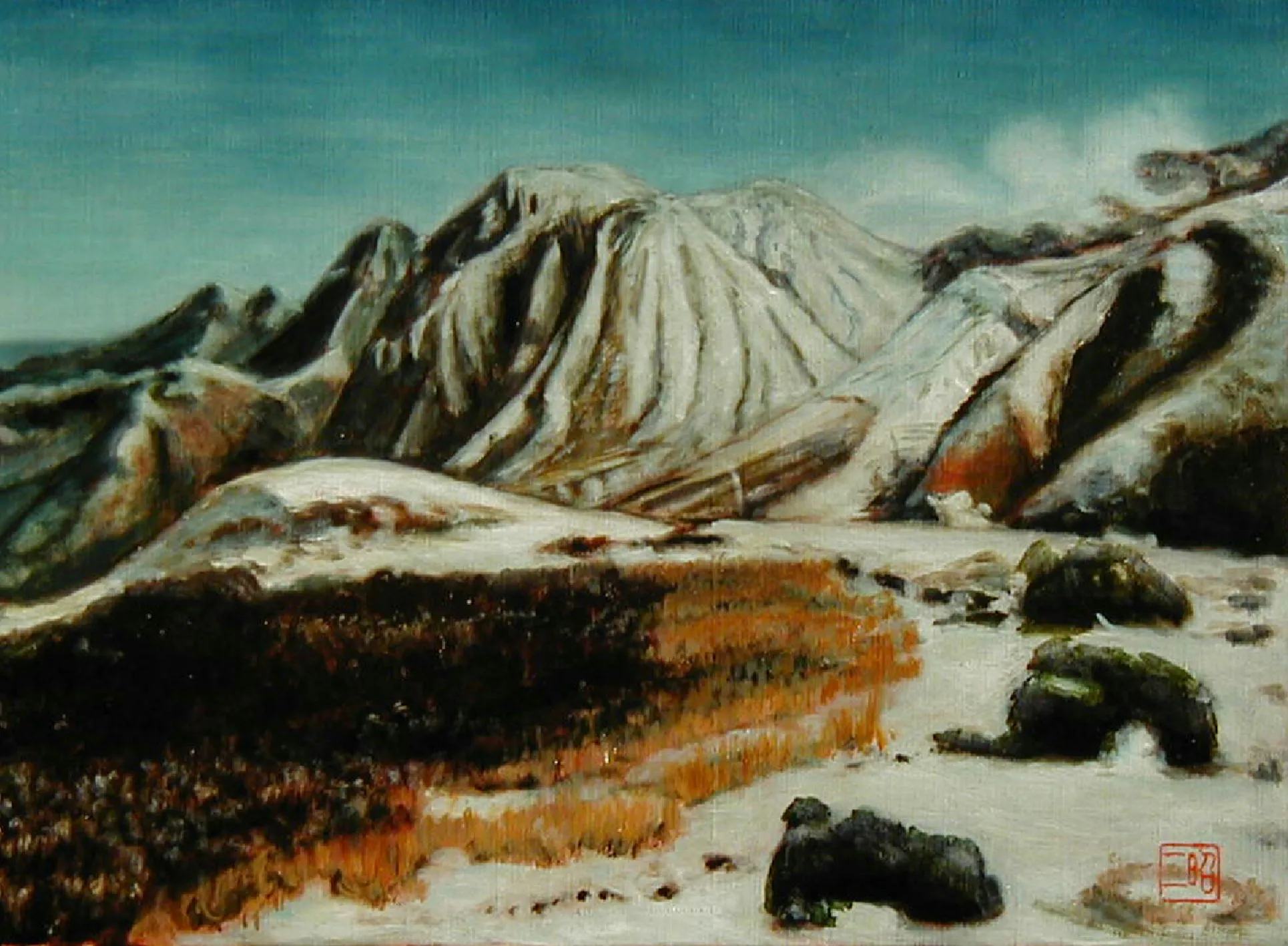 三俣山・黒岩で