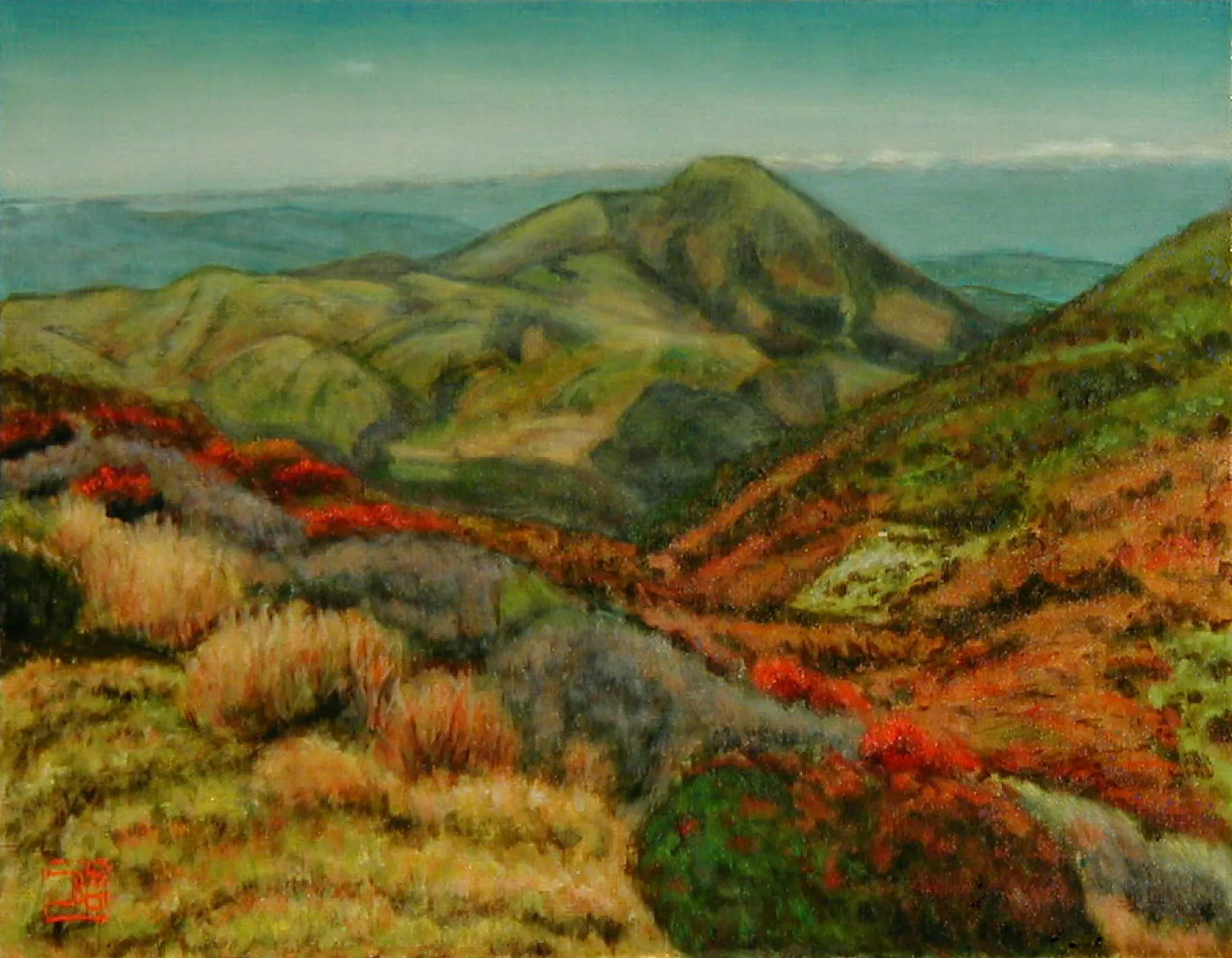 湧蓋山・黒岩で