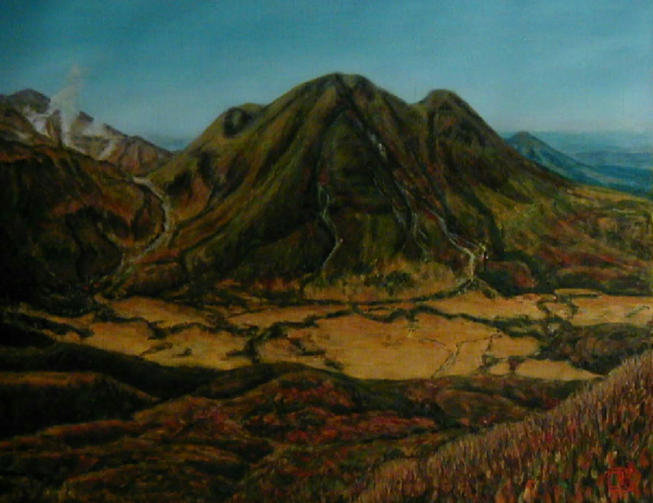 三俣を大山側で