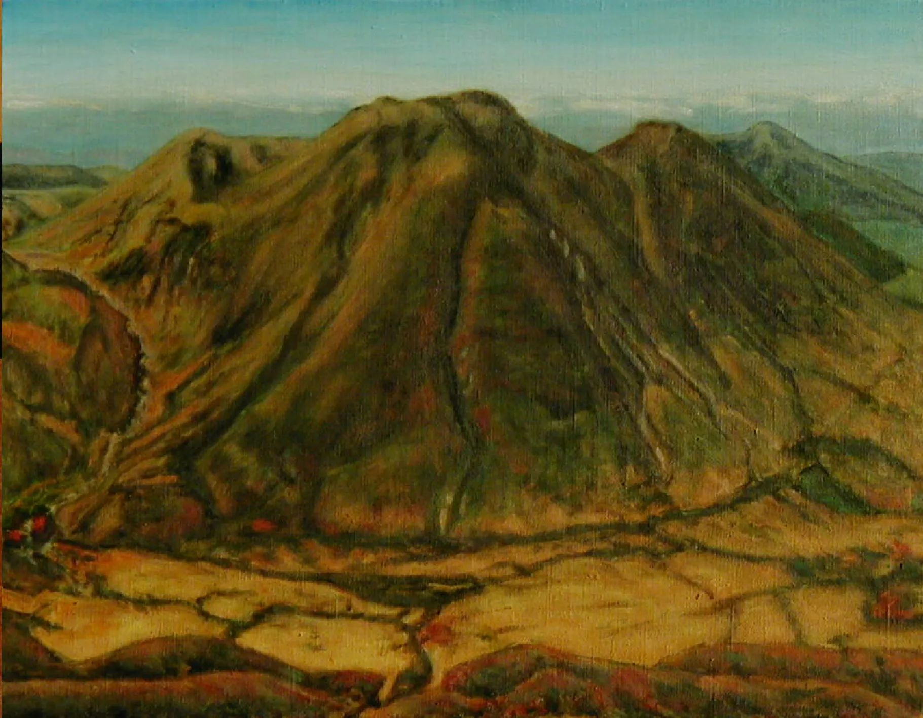 三俣山・大船山頂で